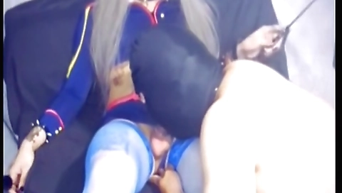 Asian shemale with tattooed skin gets fucked in a hardcore way