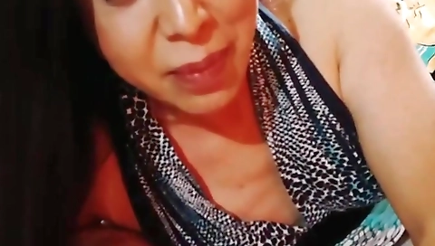 Shemale slut with a sexy ass takes dick into her mouth