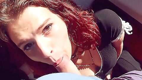 Tattooed amateur trans with a sexy ass in a red dress