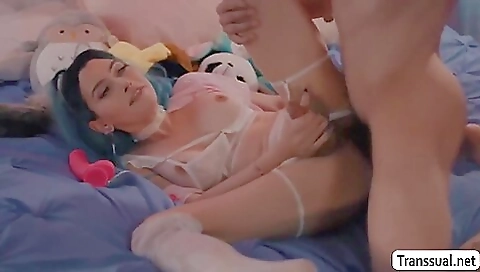 A titty tight anal toy scene with a young slut 18+