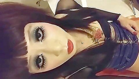 Lingerie amateur anal fetish video with a hot ass vid