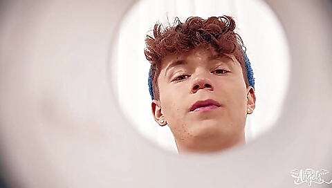 Brunette gets her tight pussy rammed by her boyfriend