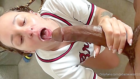 Cute brunette teen 18+ gets a facial after a hard fucking