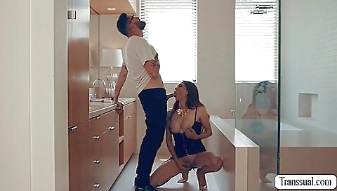 Brunette brunette gets fucked hard in her asshole and deep throat