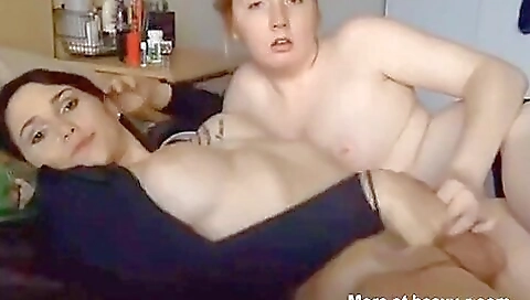 Blonde bitches gets an awesome rimjob from her partner