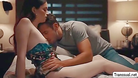 Busty shemale 18+ step fantasy with a great mouth 18+