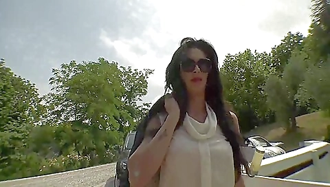 Big booty redhead gets ass fucked and gets a facial